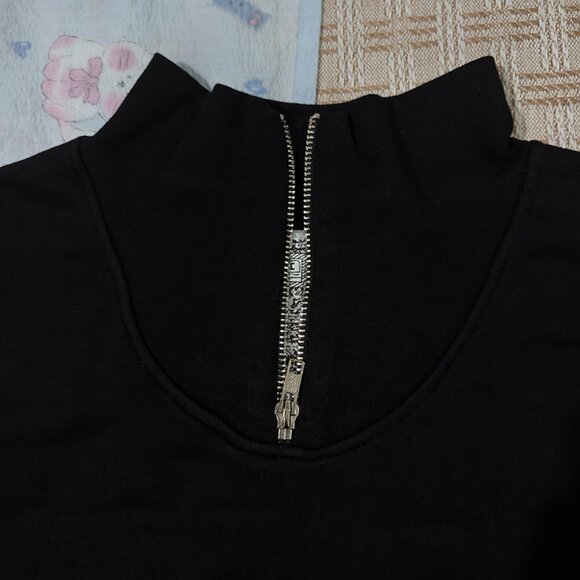 Cav Empt Black High Neck Sweatshirt - Picture 2 of 9